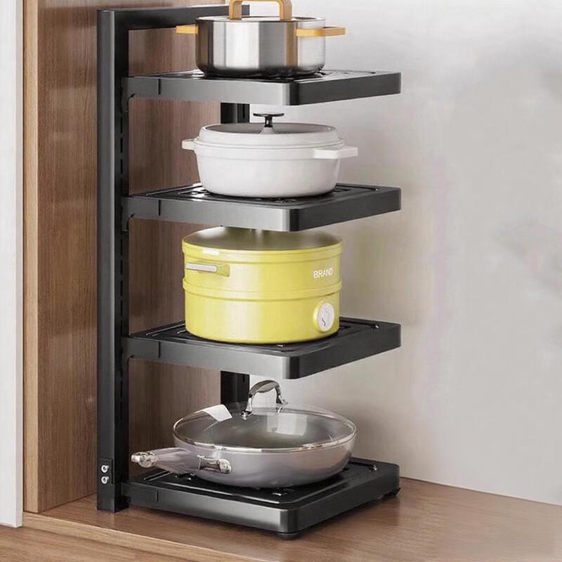 4-Tier Adjustable Under-Sink Kitchen Storage Rack
4-Tier Adjustable Under-Sink Kitchen Storage Rack