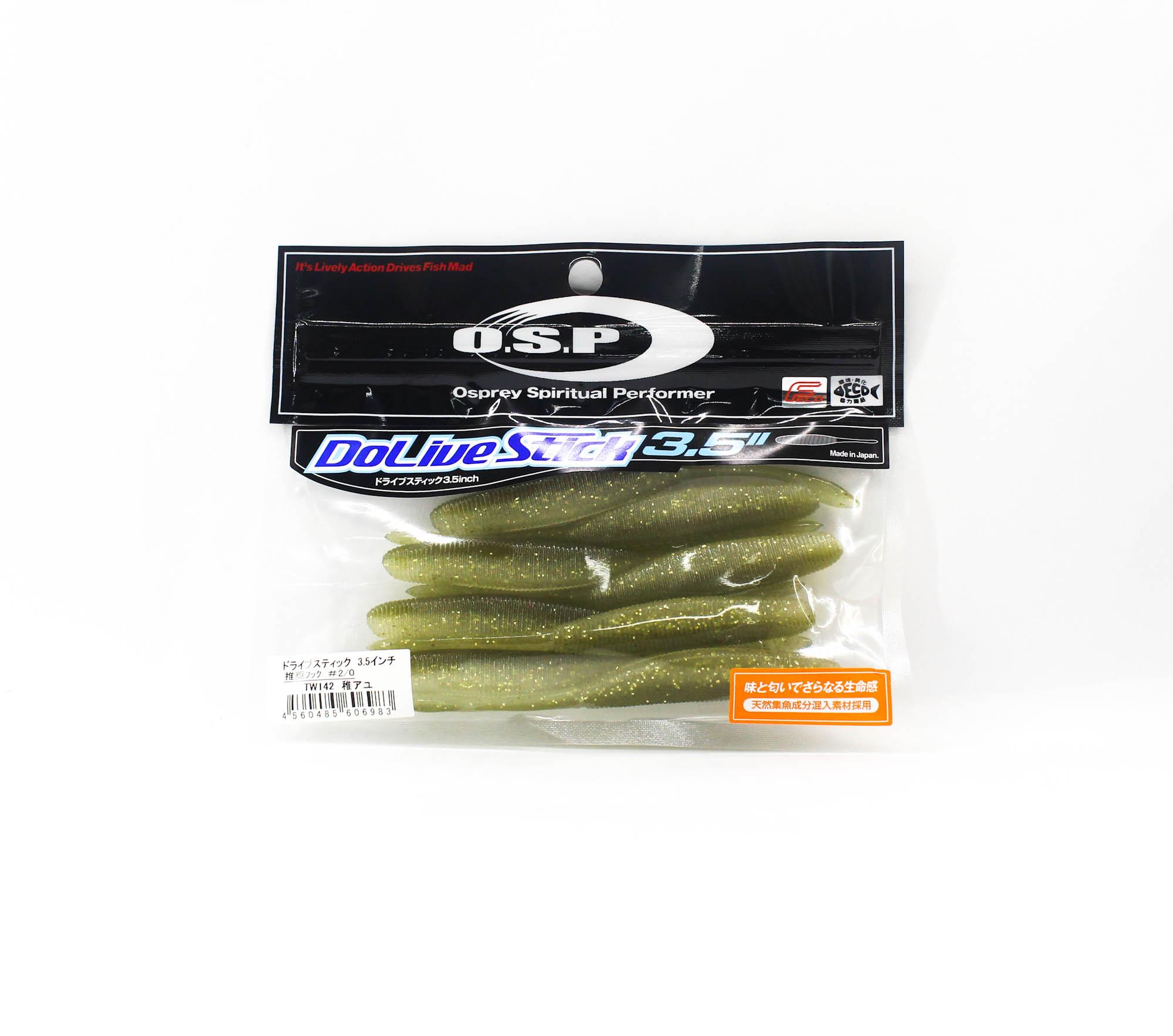 OSP Soft Lure Dolive Stick 3,5 дюйма TW-142 (6983)
OSP Soft Lure Dolive Stick 3,5 дюйма TW-142 (6983)
