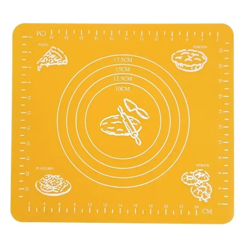 26x29cm Silicone Mat Kitchen Kneading Dough Baking Mat Dough Pastry Non-stick Pads Tools Accessories Cooking Tool Bakeware оранжевый
26x29cm Silicone Mat Kitchen Kneading Dough Baking Mat Dough Pastry Non-stick Pads Tools Accessories Cooking Tool Bakeware оранжевый