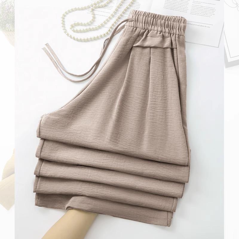 Женские плиссированные брюки с широкими штанинами и высокой посадкой Весна/Лето 2025: Повседневные, Свободные, Драпирующиеся Кюлоты L (105-115 lbs)
Женские плиссированные брюки с широкими штанинами и высокой посадкой Весна/Лето 2025: Повседневные, Свободные, Драпирующиеся Кюлоты L (105-115 lbs)