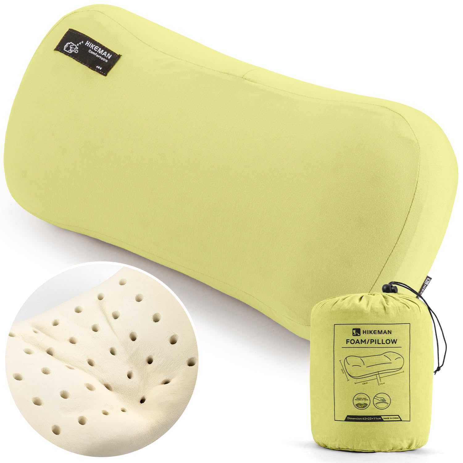 Чехол для переноски сумки для кемпинга No Neck Memory Foam Urethane, подходит для всех вариантов: Cool A Warm B Camping Camping Camping Sleeping in Travel Pillow, зелёный
Чехол для переноски сумки для кемпинга No Neck Memory Foam Urethane, подходит для всех вариантов: Cool A Warm B Camping Camping Camping Sleeping in Travel Pillow, зелёный