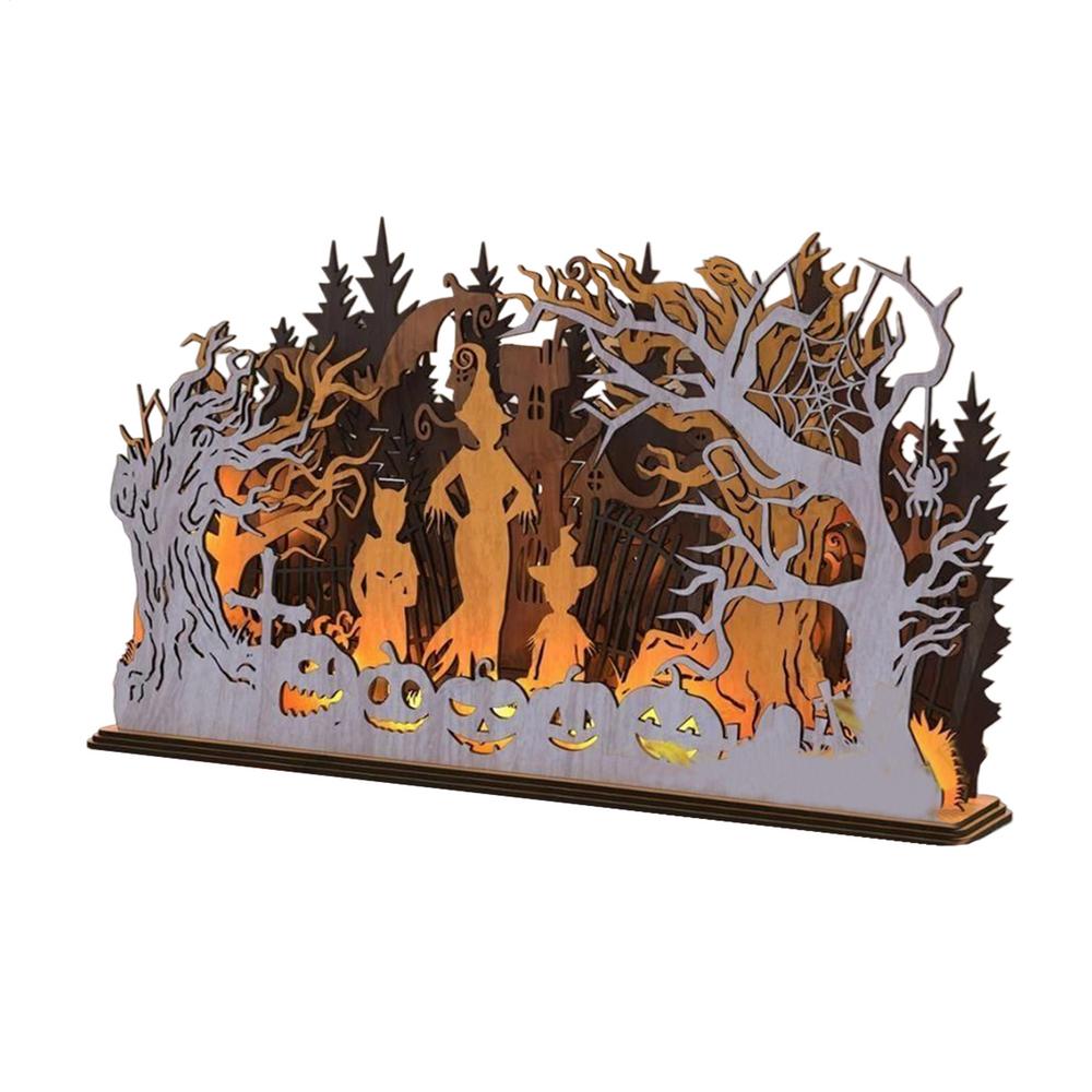 Halloween Candle Holder Halloween Table Centerpiece Decorations Wooden Seasonal Table Centerpiece Decor for Fireplace Mantle
Halloween Candle Holder Halloween Table Centerpiece Decorations Wooden Seasonal Table Centerpiece Decor for Fireplace Mantle