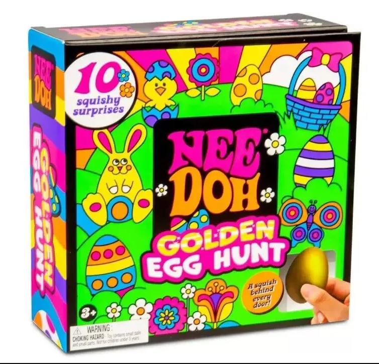 Novedad : Caja Sorpresa Needoh Golden Egg Hunt Game Con Squishy Antiestrs Para Fiesta De Pascua
Novedad : Caja Sorpresa Needoh Golden Egg Hunt Game Con Squishy Antiestrs Para Fiesta De Pascua