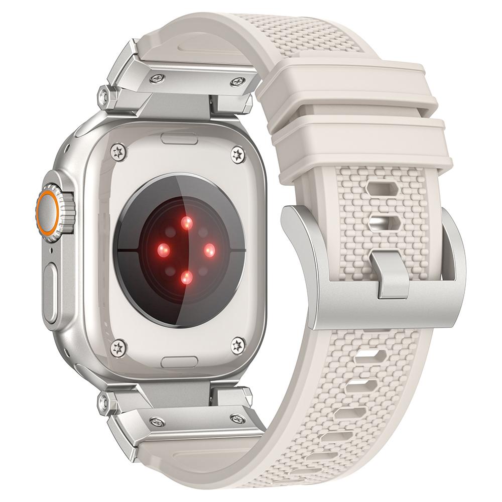 Для Apple Watch 10 46мм/Ultra 2/Ultra 49мм/9 8 7 45мм/SE (2023) SE (2022) SE 6 5 4 44мм/3 2 1 42мм Гумовий ремінець Starlight
Для Apple Watch 10 46мм/Ultra 2/Ultra 49мм/9 8 7 45мм/SE (2023) SE (2022) SE 6 5 4 44мм/3 2 1 42мм Гумовий ремінець Starlight