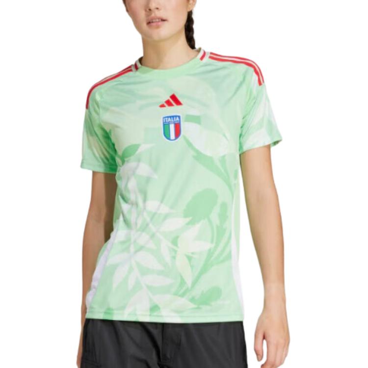 Adidas Aeroready Italy Team Fan Edition Away Sports Casual Short Sleeve Football Shirt Women tops Mint-Green JF0600 2XS
Adidas Aeroready Italy Team Fan Edition Away Sports Casual Short Sleeve Football Shirt Women tops Mint-Green JF0600 2XS