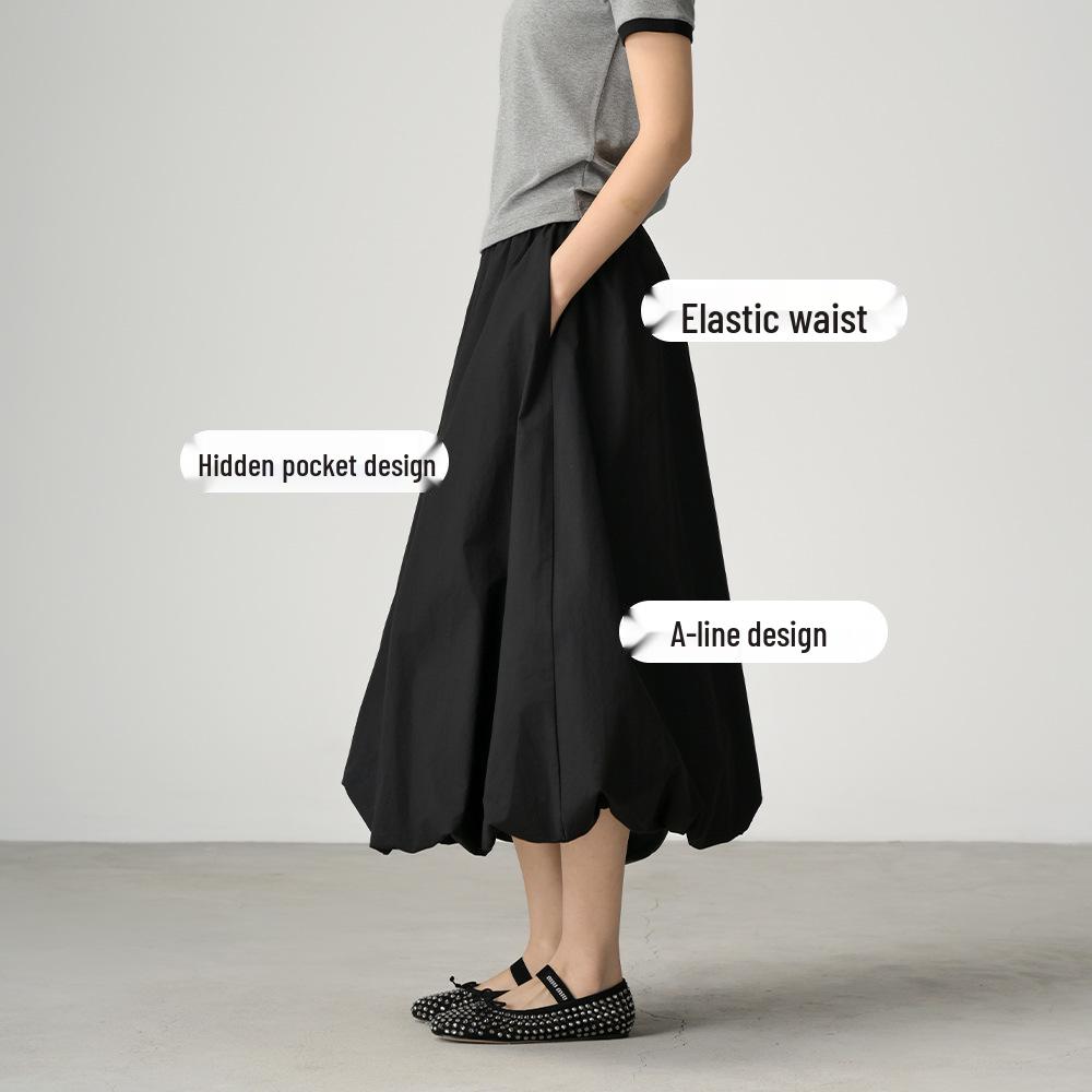 ABOUTSEA A-Line Tulip Midi Skirt - Women s Spring Style, Slim Fit, Elastic Waist, Pure Cotton, Versatile Lining Large
ABOUTSEA A-Line Tulip Midi Skirt - Women s Spring Style, Slim Fit, Elastic Waist, Pure Cotton, Versatile Lining Large