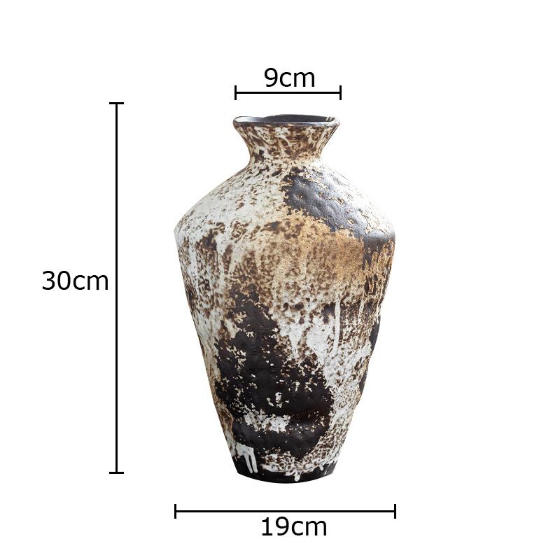Mottled Coarse Ceramic Vase Uneven Surface Plant Pots Table Decoration Flower Arrangement Floral Vases Room Aesthetic Decor
Mottled Coarse Ceramic Vase Uneven Surface Plant Pots Table Decoration Flower Arrangement Floral Vases Room Aesthetic Decor