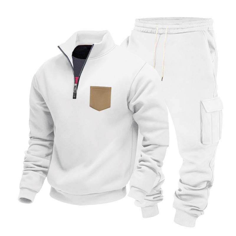 Осень/Зима Тяжелый Мужской Свободного Кроя Флисовый Рабочий Свитшот с Воротником-Стойкой и Рабочие Спортивные Штаны Двойка XXL белый
Осень/Зима Тяжелый Мужской Свободного Кроя Флисовый Рабочий Свитшот с Воротником-Стойкой и Рабочие Спортивные Штаны Двойка XXL белый