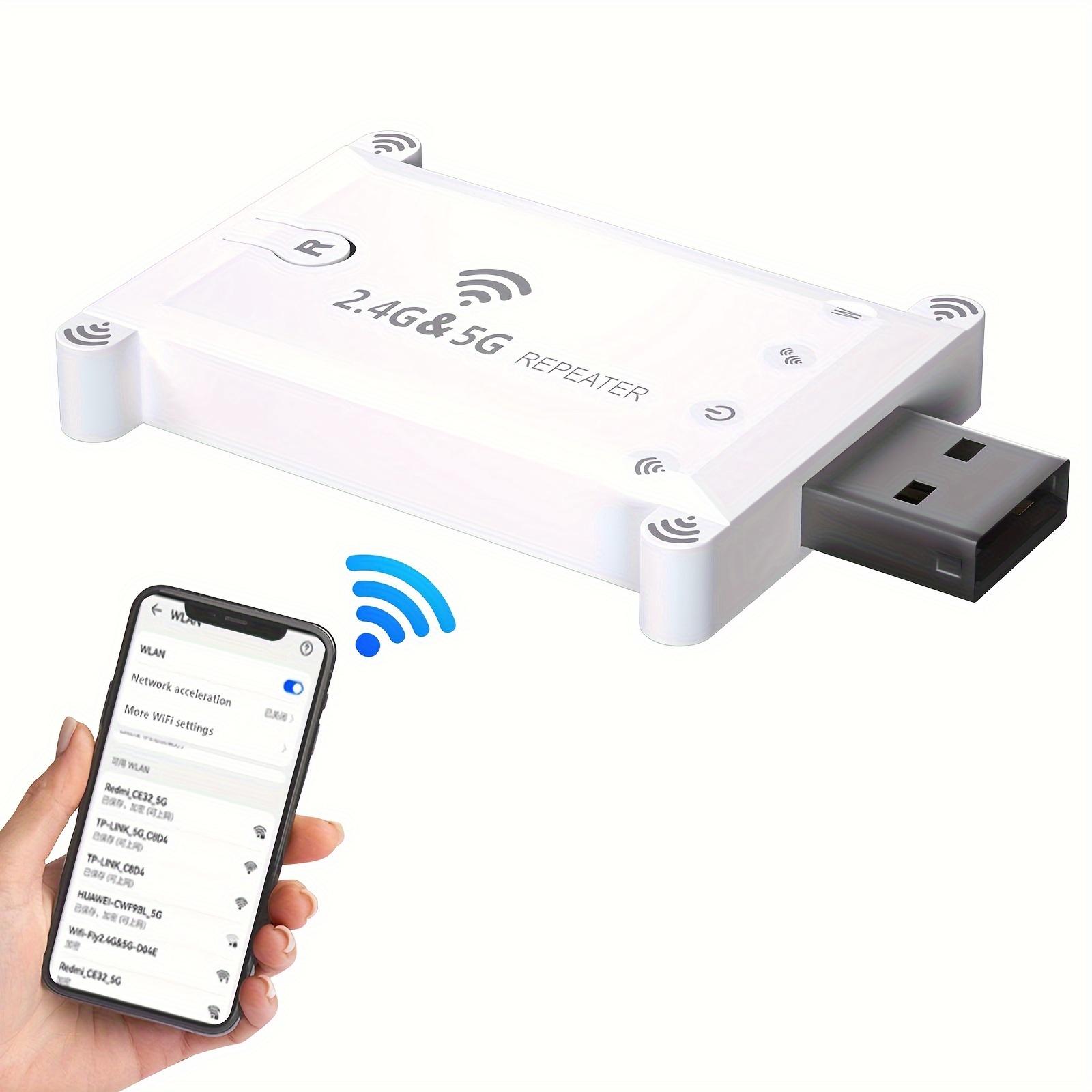 USB-усилитель Wi-Fi, 1200 Мбит/с, повторитель Wi-Fi, удлинитель Wi-Fi, усилитель Wi-Fi, двойной сигнал, 5 ГГц и 2,4 ГГц, WPS, режим точки доступа, совместимость со всеми устройствами Wi-Fi
USB-усилитель Wi-Fi, 1200 Мбит/с, повторитель Wi-Fi, удлинитель Wi-Fi, усилитель Wi-Fi, двойной сигнал, 5 ГГц и 2,4 ГГц, WPS, режим точки доступа, совместимость со всеми устройствами Wi-Fi