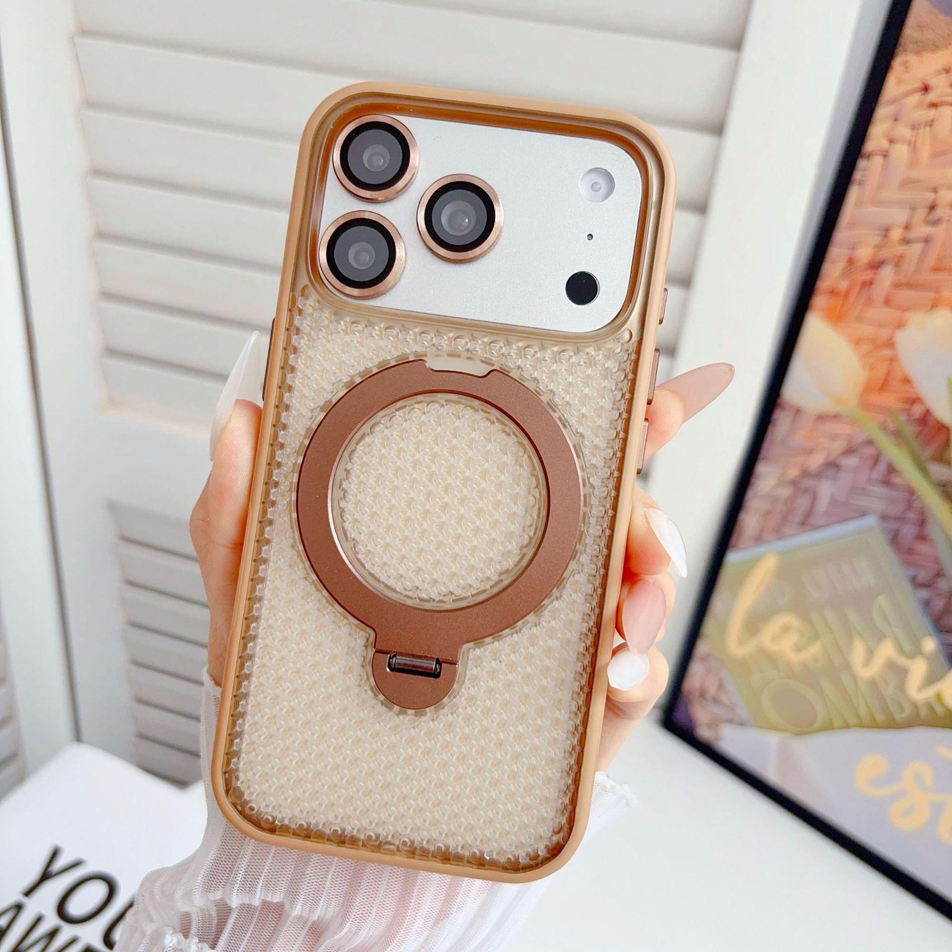 iPhone 17 Pro Max Case: Vitality Transparent 360° Magnetic Stand with Apple Grid Back Panel iPhone 14 Pro Max
iPhone 17 Pro Max Case: Vitality Transparent 360° Magnetic Stand with Apple Grid Back Panel iPhone 14 Pro Max