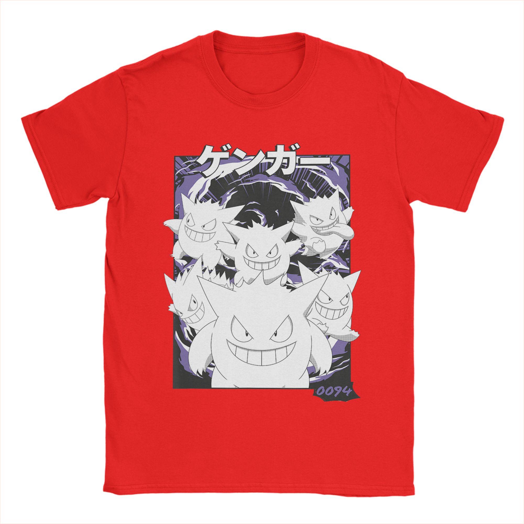 PPokemon Gengar 0094 Multiple Faces T Shirts for Men Pure Cotton Novelty TShirts O Neck Tees Short Sleeve Tops Gift Idea M
PPokemon Gengar 0094 Multiple Faces T Shirts for Men Pure Cotton Novelty TShirts O Neck Tees Short Sleeve Tops Gift Idea M