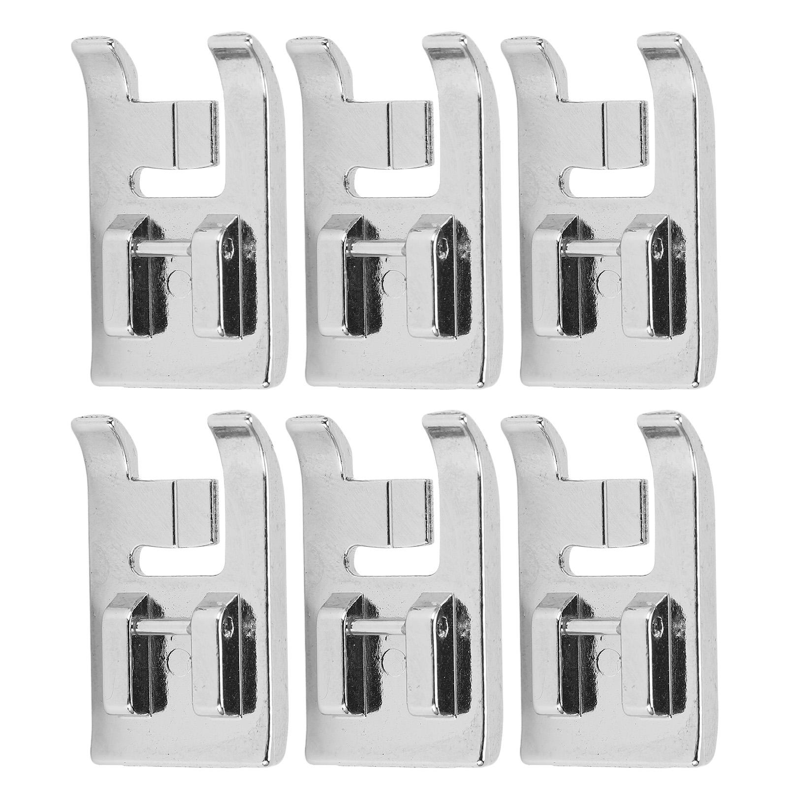 6pcs Presser Feet Stainless Steel Arc Rolled Hem Presser Foot for Household Sewing Machines
6pcs Presser Feet Stainless Steel Arc Rolled Hem Presser Foot for Household Sewing Machines