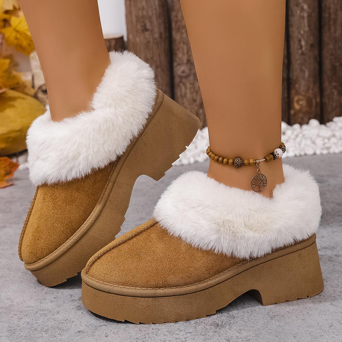 Luxury Faux Fur Snow Boots Women 2025 Winter Soft Thick Bottom Furry Ankle Boots Autumn Brand Designer Fluffy Shoes for Woman 36
Luxury Faux Fur Snow Boots Women 2025 Winter Soft Thick Bottom Furry Ankle Boots Autumn Brand Designer Fluffy Shoes for Woman 36