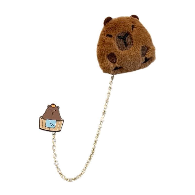 Cute Cartoon Capybara Brooch Stylish Capybara Lapel Pin Cute Badges Soft Pin Alloy Material Perfect Gift for Couple 1
Cute Cartoon Capybara Brooch Stylish Capybara Lapel Pin Cute Badges Soft Pin Alloy Material Perfect Gift for Couple 1