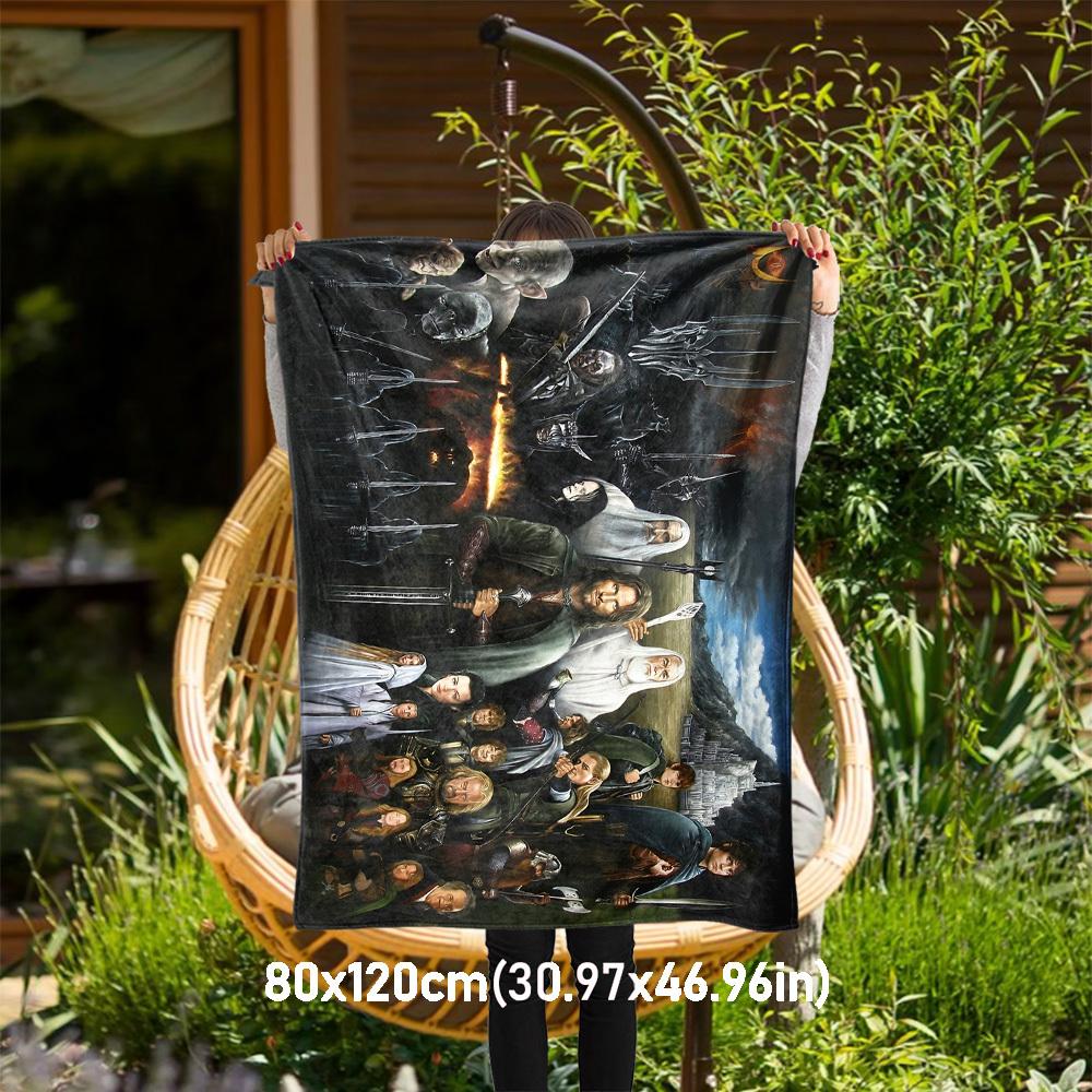 1pc Lord of the Rings, Fantasy, Characters - Throw Blanket, Soft, Flannel Blankets, Living Room, All Seasons Use-1021077 80x120cm
1pc Lord of the Rings, Fantasy, Characters - Throw Blanket, Soft, Flannel Blankets, Living Room, All Seasons Use-1021077 80x120cm