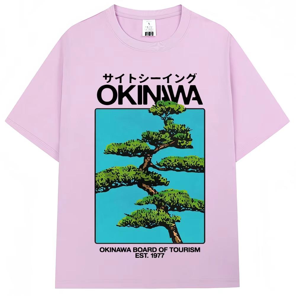 Japanese Style Okinawa Harajuku T Shirt Unisex Women Vintage Fashion Short Sleeve Top Casual pure Cotton Tshirt Streetwear 2026 4XL
Japanese Style Okinawa Harajuku T Shirt Unisex Women Vintage Fashion Short Sleeve Top Casual pure Cotton Tshirt Streetwear 2026 4XL