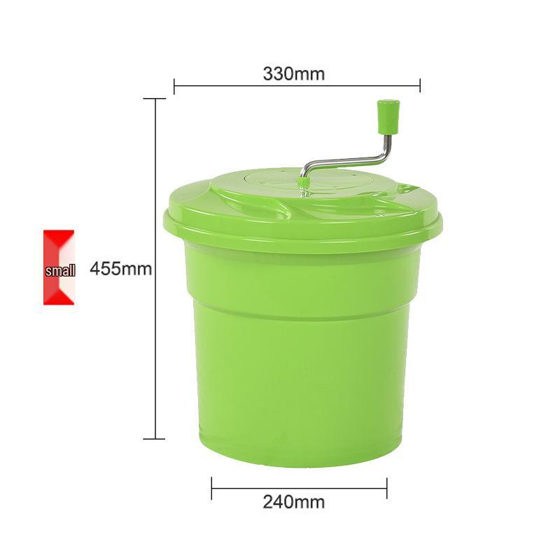 Commercial Manual Salad & Vegetable Dryer, Multifunctional Quick Spin Drainer Bucket
Commercial Manual Salad & Vegetable Dryer, Multifunctional Quick Spin Drainer Bucket