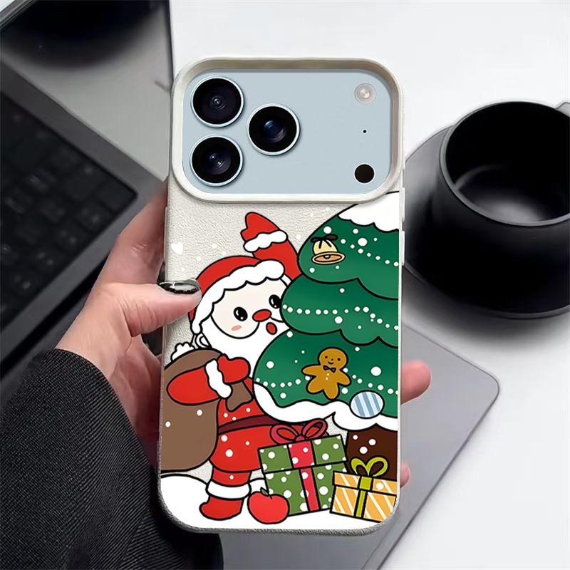 Чехол для телефона с текстурой кожи для iPhone Air 16e 17 16 15 Pro Max 14 13 12 Pro 11 16 Plus с рождественским узором снеговика, противоударный чехол iPhone 11 белый
Чехол для телефона с текстурой кожи для iPhone Air 16e 17 16 15 Pro Max 14 13 12 Pro 11 16 Plus с рождественским узором снеговика, противоударный чехол iPhone 11 белый