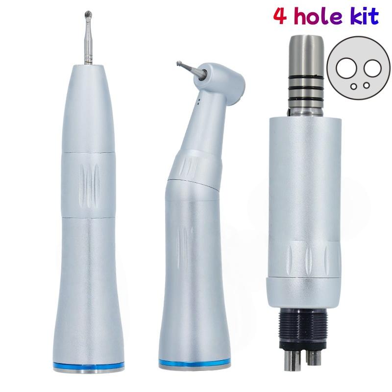 Dental Low Speed Handpiece set Inner Water Spray Contra Angle Straight Handpiece 2 4 Hole Air Motor Dental Low Piece Dentistry 4 holes срібний
Dental Low Speed Handpiece set Inner Water Spray Contra Angle Straight Handpiece 2 4 Hole Air Motor Dental Low Piece Dentistry 4 holes срібний