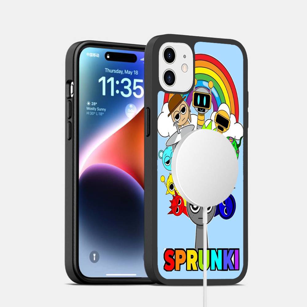 Game S-Sprunki Phone Case Magesafe Magnetic Wireless Charge Case For IPhone 16 11 12 13 14 15 Pro Max Plus Mini iPhone 17 Pro
Game S-Sprunki Phone Case Magesafe Magnetic Wireless Charge Case For IPhone 16 11 12 13 14 15 Pro Max Plus Mini iPhone 17 Pro