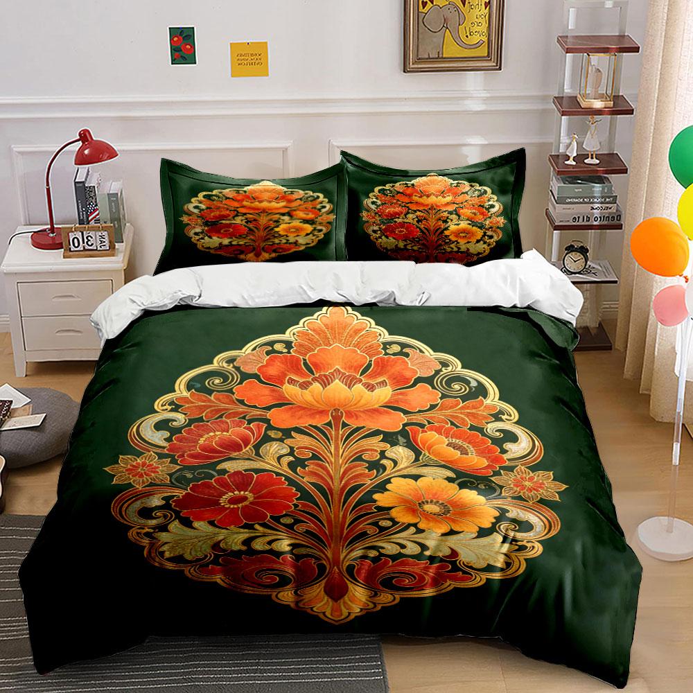 Floral pattern with scrollwork. Bedding sets Duvet cover sets Duvet covers Pillowcases(1 * Duvet Cover 2 * Pillowcases, without duvet insert) 135x200cm
Floral pattern with scrollwork. Bedding sets Duvet cover sets Duvet covers Pillowcases(1 * Duvet Cover 2 * Pillowcases, without duvet insert) 135x200cm