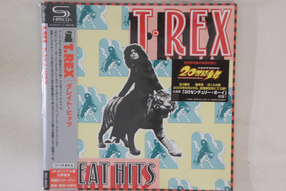 CD T.REX - Great Hits (Paper Sleeve) TECI26570PROMO IMPERIAL 2009 Japan Obi Rock Used
CD T.REX - Great Hits (Paper Sleeve) TECI26570PROMO IMPERIAL 2009 Japan Obi Rock Used