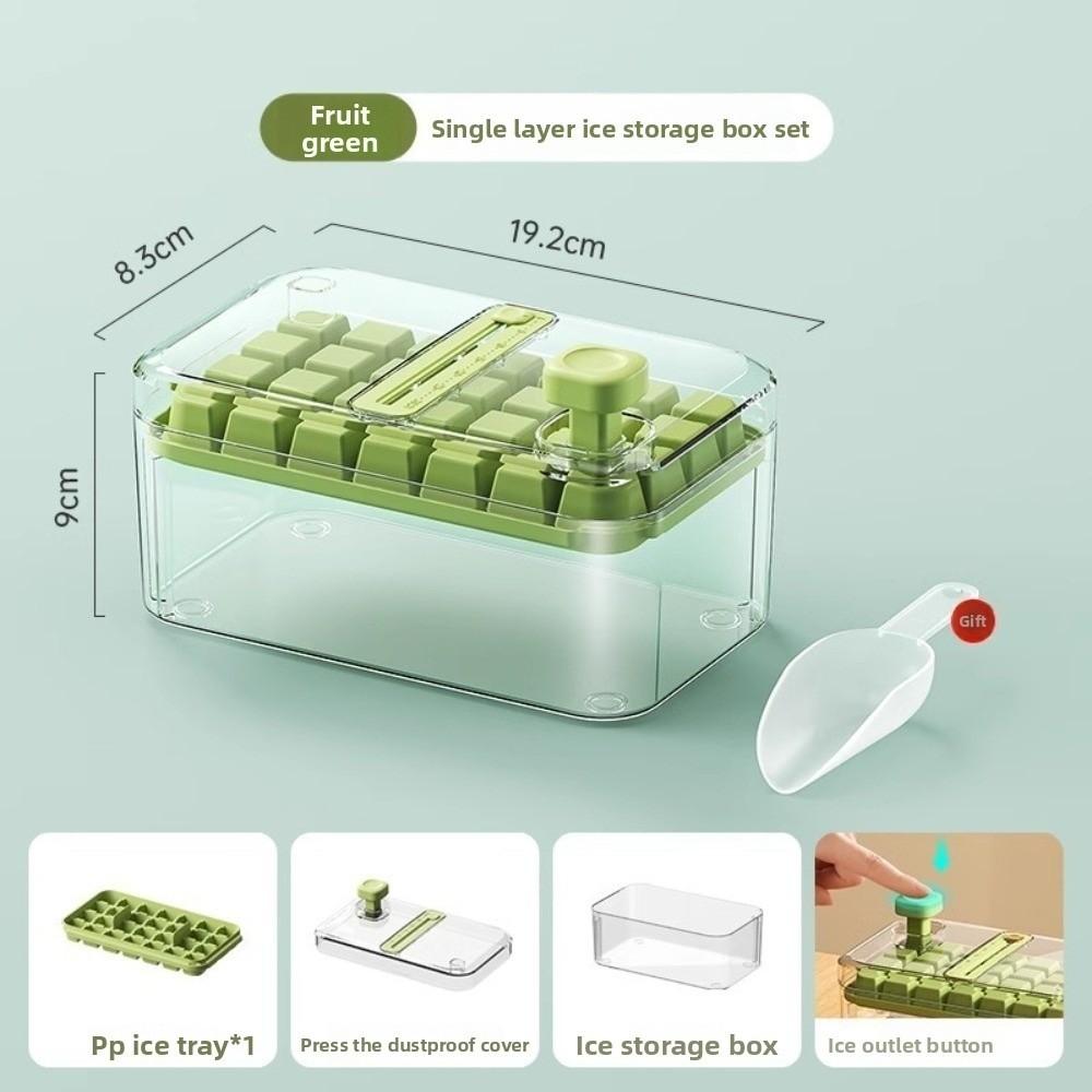Durable 28/56 Grids Ice Cube Mold Large Capacity with Easy-press Lid Ice Cube Machine Food-grade Double-layer Ice Box
Durable 28/56 Grids Ice Cube Mold Large Capacity with Easy-press Lid Ice Cube Machine Food-grade Double-layer Ice Box