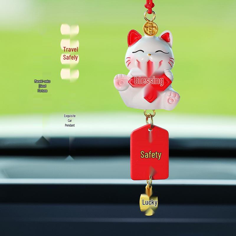 Creative Lucky Cat Rearview Mirror Hanging Ornament for Car
Creative Lucky Cat Rearview Mirror Hanging Ornament for Car