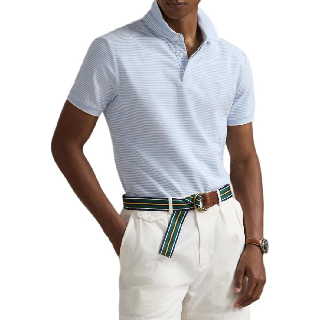 Мужская рубашка поло Polo Ralph Lauren Custom Slim Fit Oxford Mesh, топы, светло-голубой, MNPOKNI1N823363 M
Мужская рубашка поло Polo Ralph Lauren Custom Slim Fit Oxford Mesh, топы, светло-голубой, MNPOKNI1N823363 M