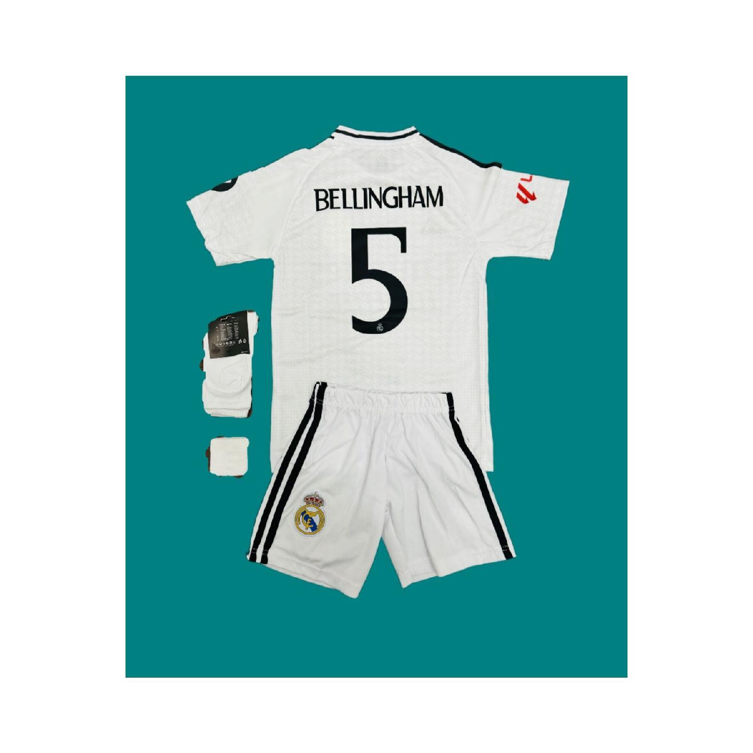 Комплект из 4 детских футбольных майок нового сезона Real/Madrid/Jud Bellngham 24/25 3-4 Yaş белый
Комплект из 4 детских футбольных майок нового сезона Real/Madrid/Jud Bellngham 24/25 3-4 Yaş белый