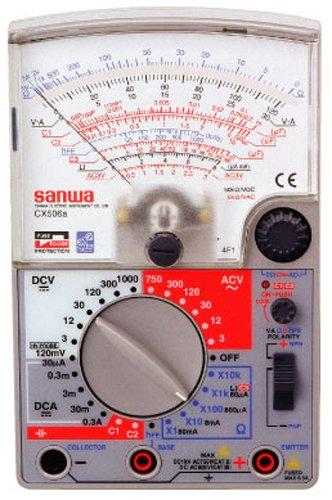Sanwa (Sanwa Electric Instruments) Analog Multi-Tester Multi-Function Type CX-506a
Sanwa (Sanwa Electric Instruments) Analog Multi-Tester Multi-Function Type CX-506a
