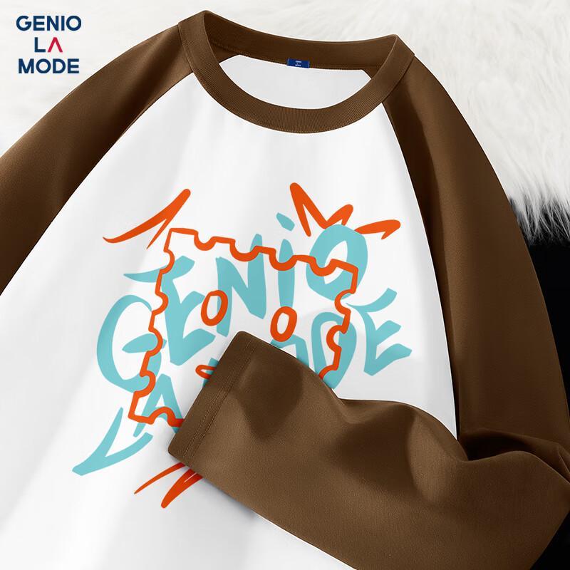 GENIOLAMODE Men s Colorblock Heavy Cotton Long Sleeve T-Shirt 2XL
GENIOLAMODE Men s Colorblock Heavy Cotton Long Sleeve T-Shirt 2XL