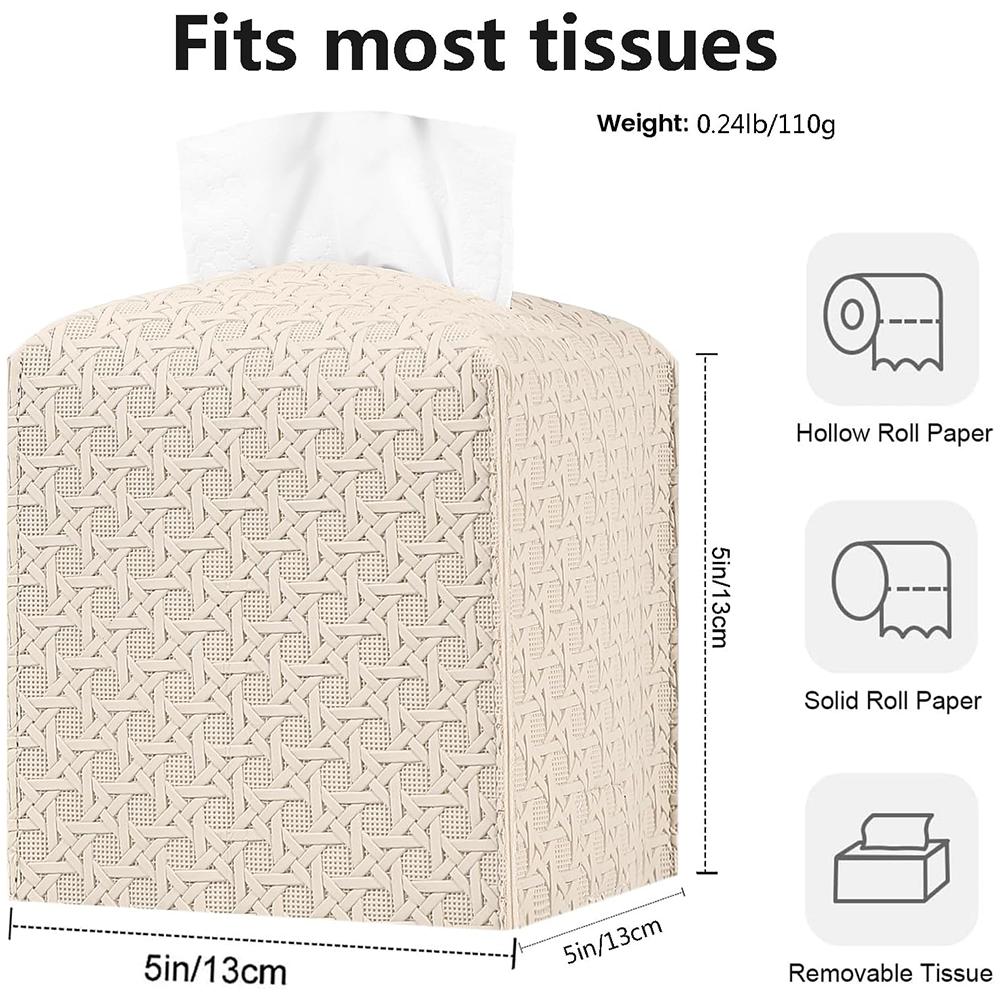 Braided Pattern Pu Leather Square Tissue Box Holder Modern Home Living Room Bedroom Tissue Box Napkin Holder Storage Box Decor бежевый
Braided Pattern Pu Leather Square Tissue Box Holder Modern Home Living Room Bedroom Tissue Box Napkin Holder Storage Box Decor бежевый