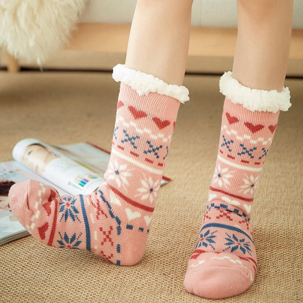 Cozy Sherpa Fleece Thermal Fuzzy Non Slip Slipper Socks Pink
Cozy Sherpa Fleece Thermal Fuzzy Non Slip Slipper Socks Pink