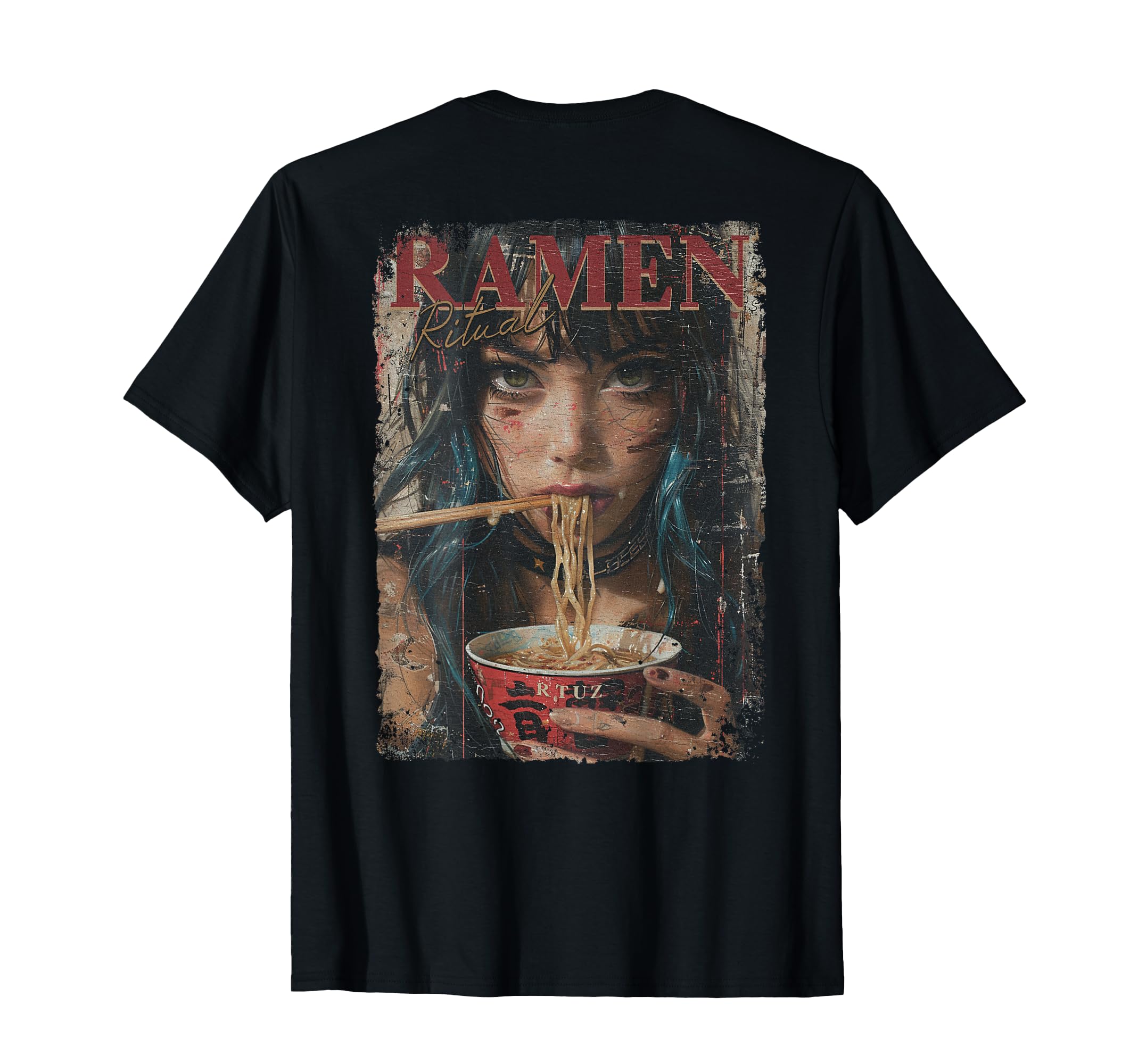 Back Print Pinup Girl Ramen Noodle Anime Manga Asian Ramen T-Shirt T-Shirt чорний
Back Print Pinup Girl Ramen Noodle Anime Manga Asian Ramen T-Shirt T-Shirt чорний