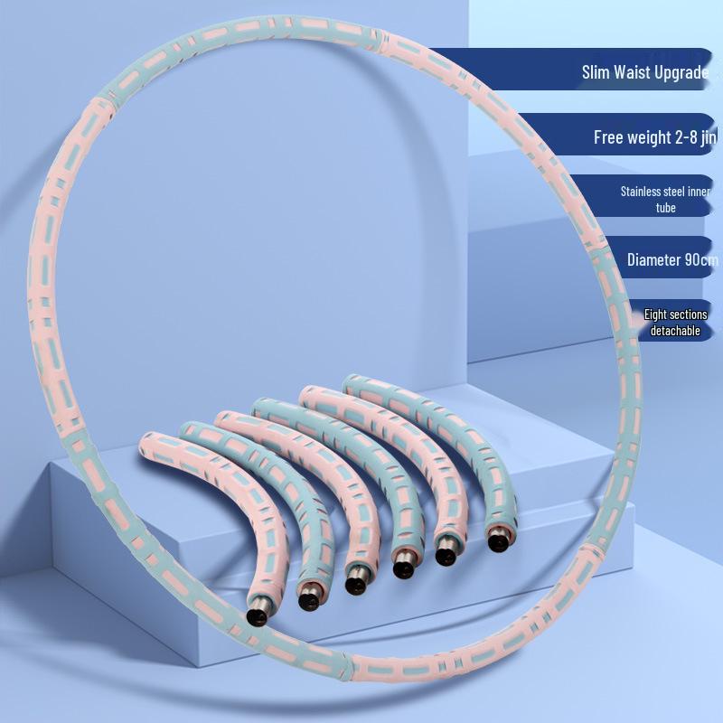 Утяжеленный разборный хула-хуп для фитнеса и похудения - Подходит для взрослых и детей, Подтягивает живот, Уменьшает объем талии, Сжигает жир.
Утяжеленный разборный хула-хуп для фитнеса и похудения - Подходит для взрослых и детей, Подтягивает живот, Уменьшает объем талии, Сжигает жир.