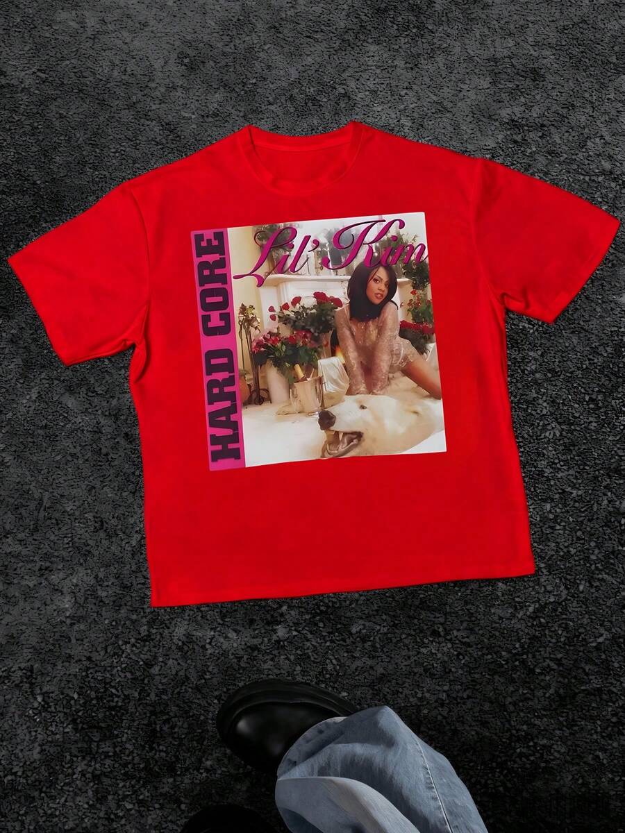 Men s Hardcore Cover Graphic Print T Shirt Lil Kim Album Art 100% Cotton Tee Fashion Casual Short Sleeve T Shirt S разноцветный
Men s Hardcore Cover Graphic Print T Shirt Lil Kim Album Art 100% Cotton Tee Fashion Casual Short Sleeve T Shirt S разноцветный