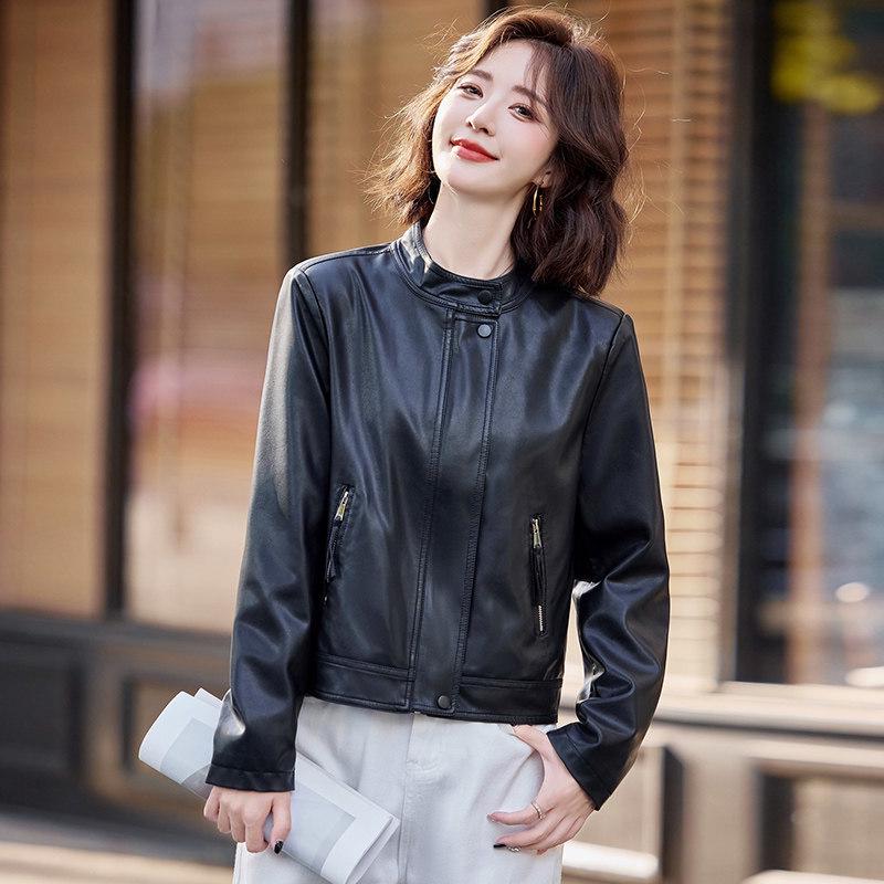 Women s Sheepskin Stand Collar Motorcycle Jacket - New for Spring/Autumn 2026 L чёрный
Women s Sheepskin Stand Collar Motorcycle Jacket - New for Spring/Autumn 2026 L чёрный