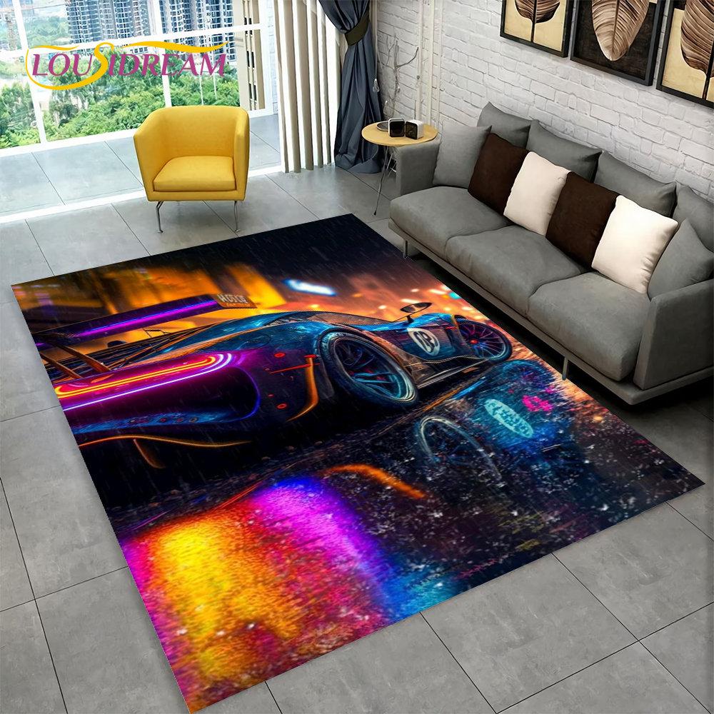 Racing sports Car Area Rug Large,Carpet Rug for Home Living Room Bedroom Sofa Doormat Decor,Kid Paly Kitchen Non-slip Floor Mat 40x60cm(15x23in)
Racing sports Car Area Rug Large,Carpet Rug for Home Living Room Bedroom Sofa Doormat Decor,Kid Paly Kitchen Non-slip Floor Mat 40x60cm(15x23in)