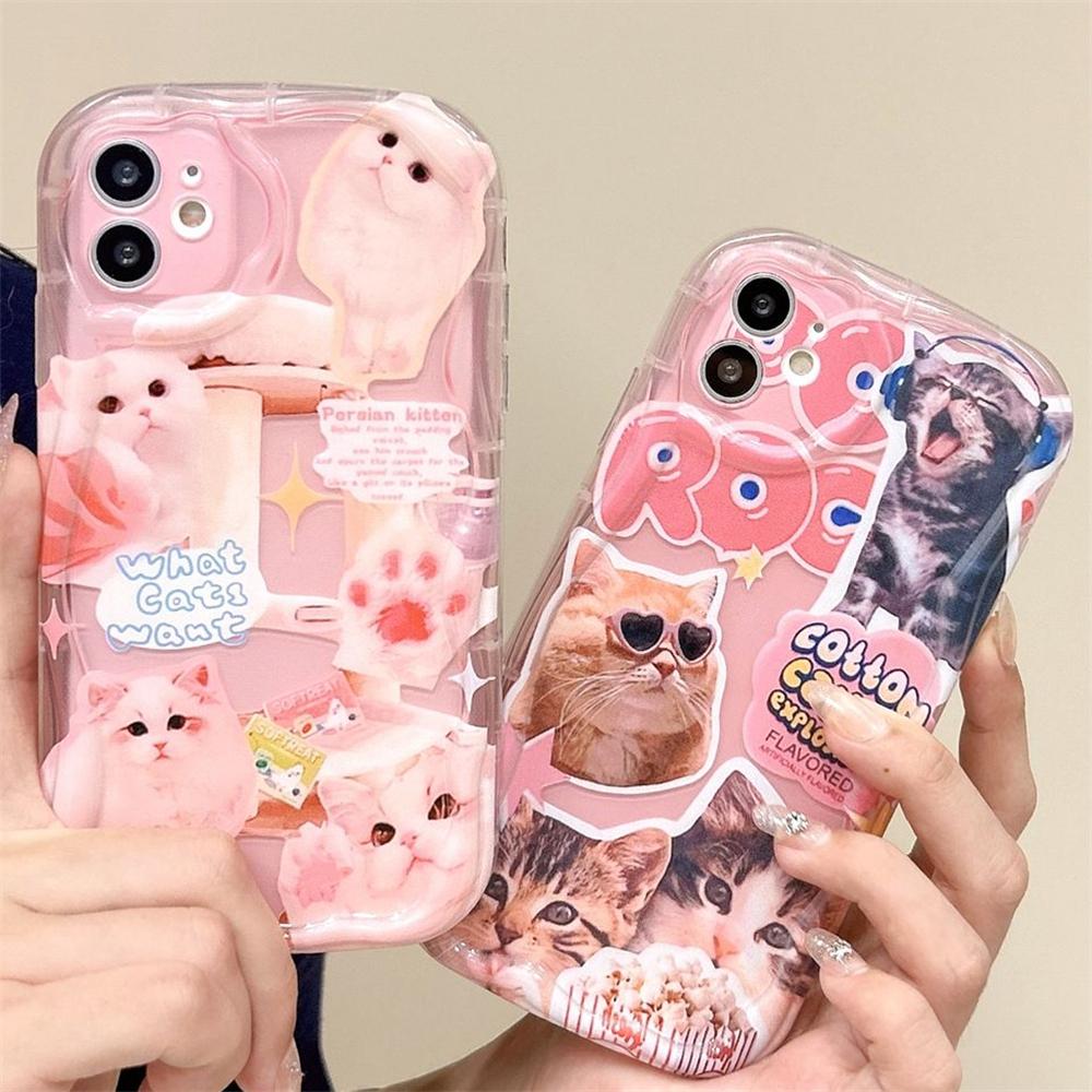 Корейский милый розовый чехол для телефона с котом для iPhone 15 11 12 13 14 Pro Max XR X XS 7 8 Plus SE милый котенок мягкий волнистый противоударный чехол For iphone 7
Корейский милый розовый чехол для телефона с котом для iPhone 15 11 12 13 14 Pro Max XR X XS 7 8 Plus SE милый котенок мягкий волнистый противоударный чехол For iphone 7
