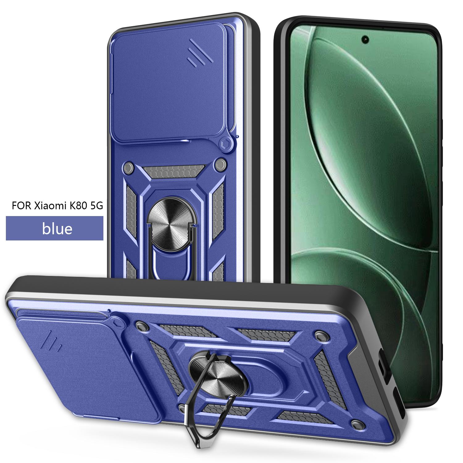 For Xiaomi Redmi K80 5G/Poco F7 Pro 5G Case with Slide Camera Lid PC+TPU Kickstand Phone Cover Blue
For Xiaomi Redmi K80 5G/Poco F7 Pro 5G Case with Slide Camera Lid PC+TPU Kickstand Phone Cover Blue