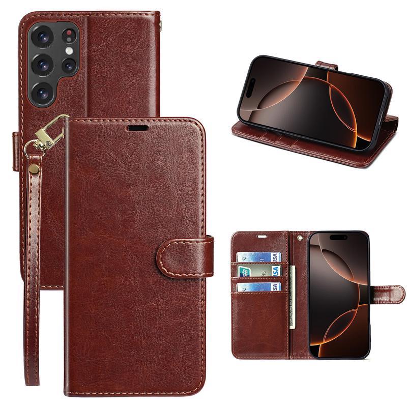 Samsung S26 Ultra Leather Flip Wallet Case with Card Slot S20 темно-коричневого
Samsung S26 Ultra Leather Flip Wallet Case with Card Slot S20 темно-коричневого