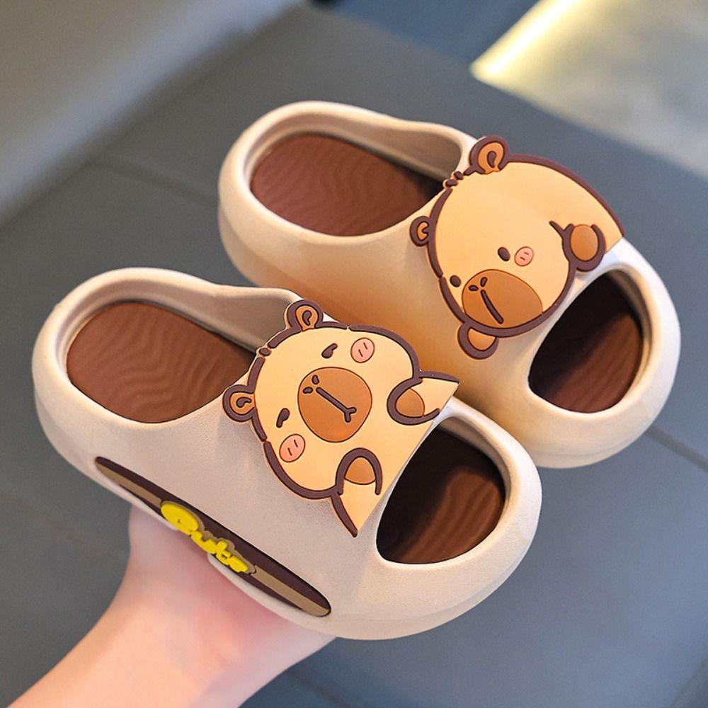 Platform Cute Capybara Slippers Anti Slip Children s Bathroom Sandals Bedroom EUR26-27 рожевий
Platform Cute Capybara Slippers Anti Slip Children s Bathroom Sandals Bedroom EUR26-27 рожевий