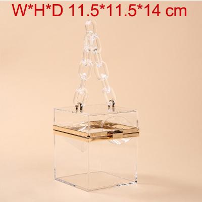 Clear Acrylic Clutch Bags For Women Shoulder Bag Transparent Acrylic Chain Crossbody Messenger Bag Lady Designer Purse
Clear Acrylic Clutch Bags For Women Shoulder Bag Transparent Acrylic Chain Crossbody Messenger Bag Lady Designer Purse