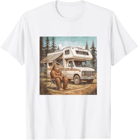 Funny RV Camping Shirt for Unisex Women RV Camper TShirt Funny Mountain Trip Lover Y2k Design Graphic Outfit Bigfoot Aesthetic Tee S
Funny RV Camping Shirt for Unisex Women RV Camper TShirt Funny Mountain Trip Lover Y2k Design Graphic Outfit Bigfoot Aesthetic Tee S