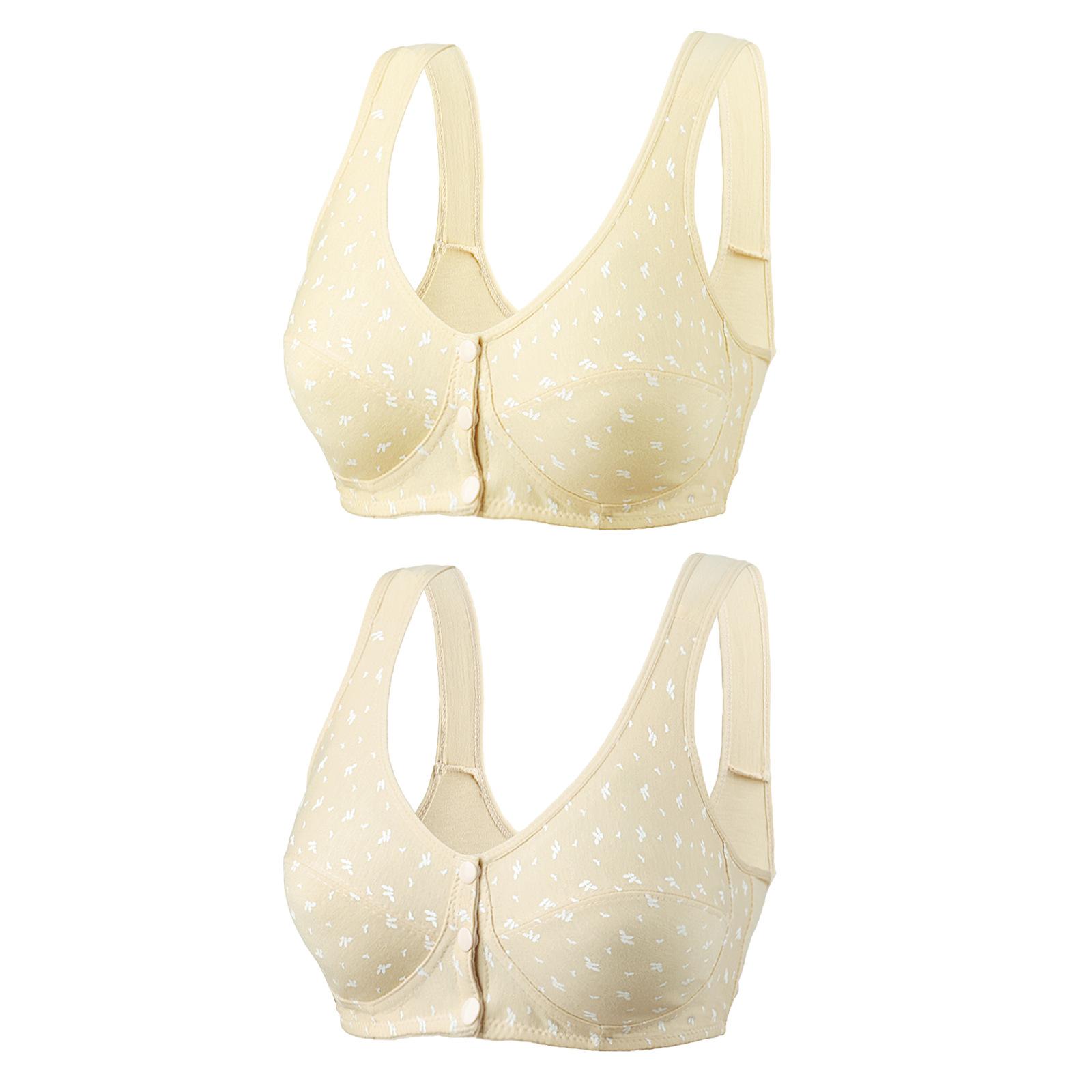 Бюстгальтер большого размера из хлопка с принтом и пуговицами спереди, тонкий стиль без стального кольца, майка, нижнее белье, 2 шт. 80C*2pcs
Бюстгальтер большого размера из хлопка с принтом и пуговицами спереди, тонкий стиль без стального кольца, майка, нижнее белье, 2 шт. 80C*2pcs