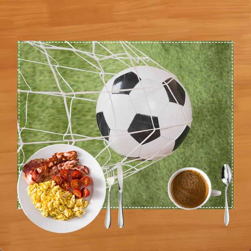 Soccer Football Field Print Placemat for Dining Table Linen Tableware Mat Coffee Cup Pads Dining Table Mats Kitchen Accessories 30x45cm1pcs
Soccer Football Field Print Placemat for Dining Table Linen Tableware Mat Coffee Cup Pads Dining Table Mats Kitchen Accessories 30x45cm1pcs