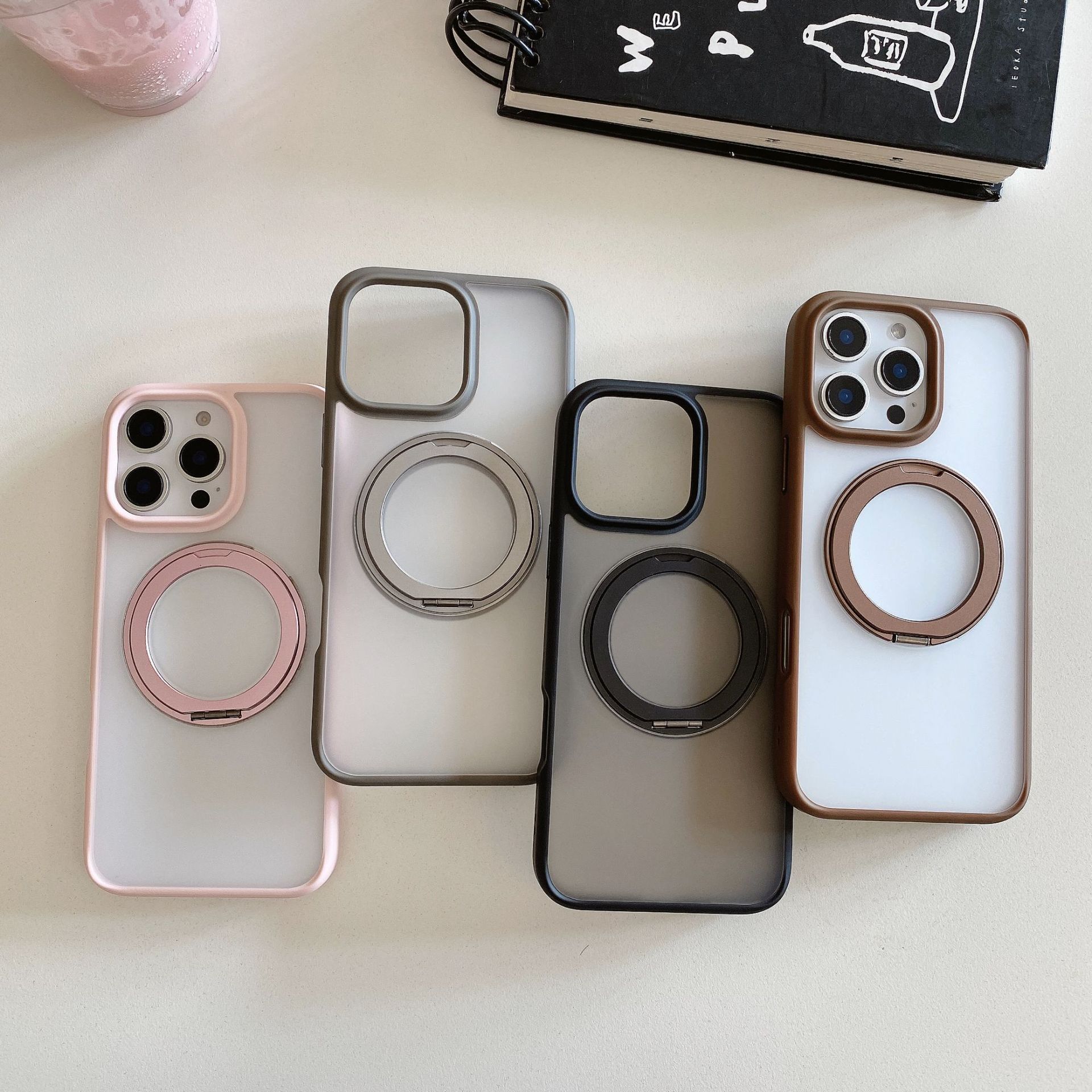 Suitable for Apple 16 Rotating Stand Phone Case, Magnetic Attraction IPhone15ProMax Matte Skin Feel Anti-drop Protective Case iPhone15proMax
Suitable for Apple 16 Rotating Stand Phone Case, Magnetic Attraction IPhone15ProMax Matte Skin Feel Anti-drop Protective Case iPhone15proMax