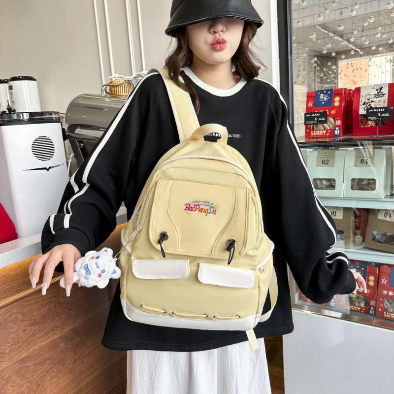 Junior Senior High School Students Campus Backpack College Female Schoolbag Travel Computer Bag Simple Korean Style Large-capacity 30x13x40 single package жёлтый
Junior Senior High School Students Campus Backpack College Female Schoolbag Travel Computer Bag Simple Korean Style Large-capacity 30x13x40 single package жёлтый