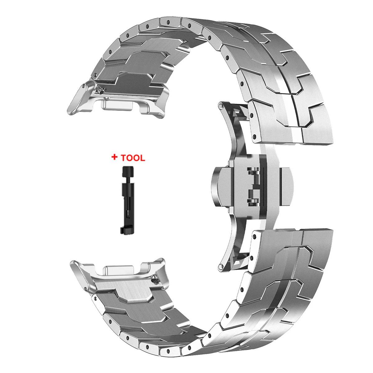 No Gaps Band for Samsung Galaxy Watch 8/8classic 46mm Wristband Luxury Stainless Steel Bracelet for Galaxy Ultra 47mm Accessory Galaxy 7 Ultra 47mm срібний
No Gaps Band for Samsung Galaxy Watch 8/8classic 46mm Wristband Luxury Stainless Steel Bracelet for Galaxy Ultra 47mm Accessory Galaxy 7 Ultra 47mm срібний